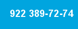 922 389-72-74